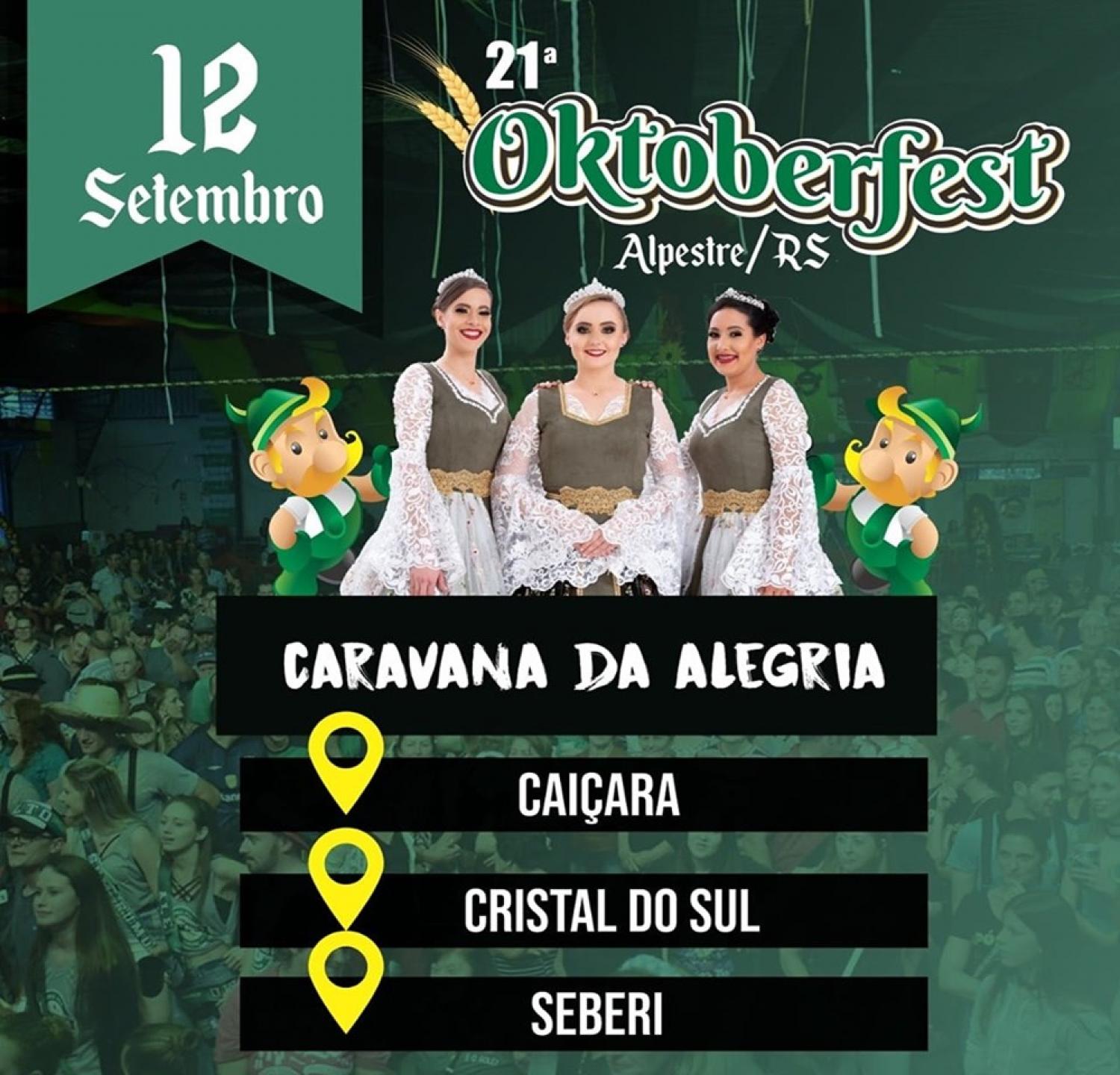 Divulgação da 21ª Oktoberfest de Alpestre